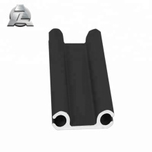 6061 T6 black aluminium profile for tent rail keder